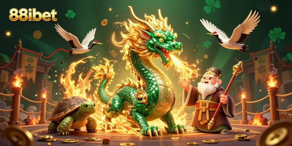 Transform your luck in 88ibet with thrilling casino games featuring majestic dragons and wise sages.