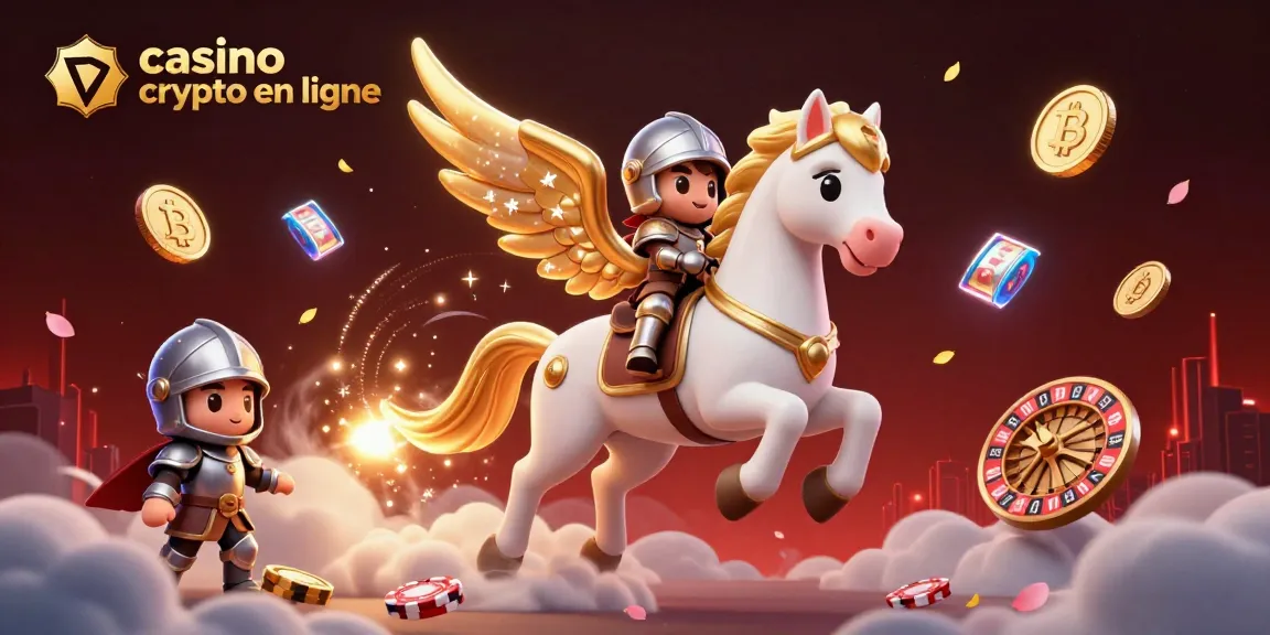 Profitez des jeux passionnants de casino crypto en ligne avec des éléments dynamiques et colorés.