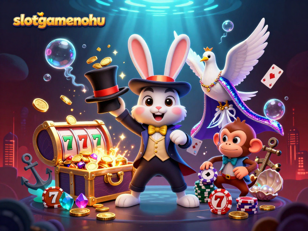 Experience the thrill of slotgamenohu with magical characters and dynamic casino elements.