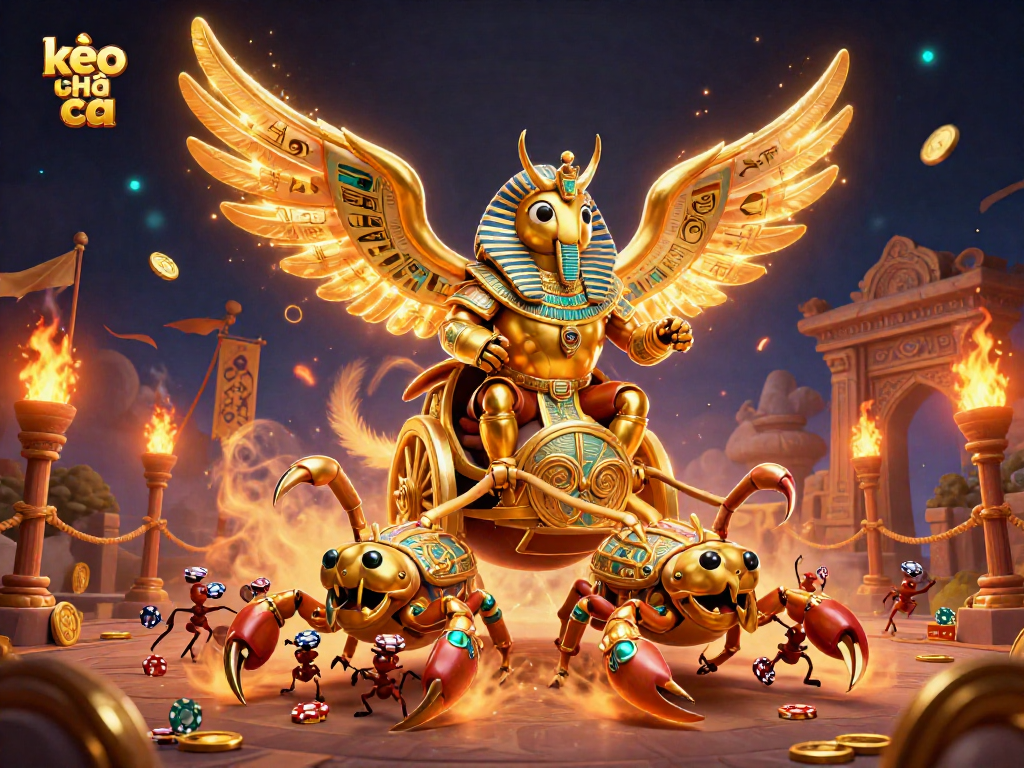 Engage with kèo nhà cái in an immersive casino scene featuring vibrant elements and dynamic characters.