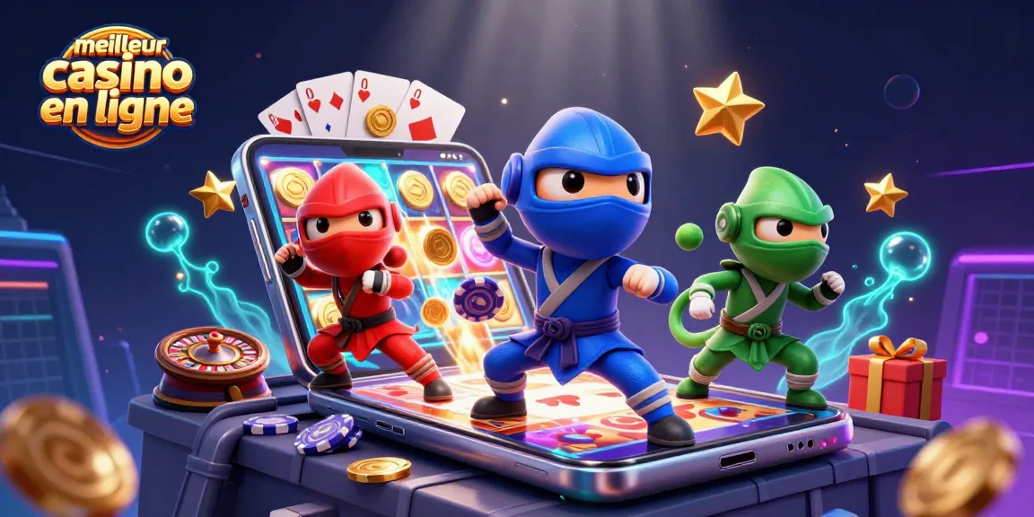 Découvrez le meilleur casino en ligne avec des ninjas caméléons en action et des jeux captivants