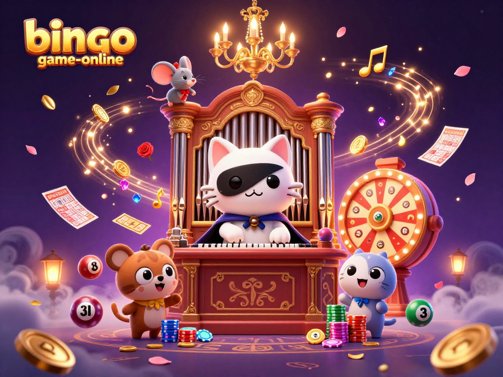 Experience the thrill of jackpot wins at bingo-game-online with vibrant bingo balls and winning cards.