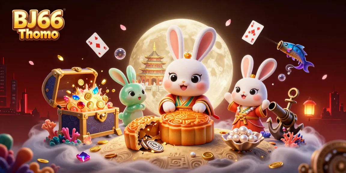 Khám phá trải nghiệm BJ66 Thomo với thỏ trăng và hình ảnh ấn tượng từ thế giới casino.