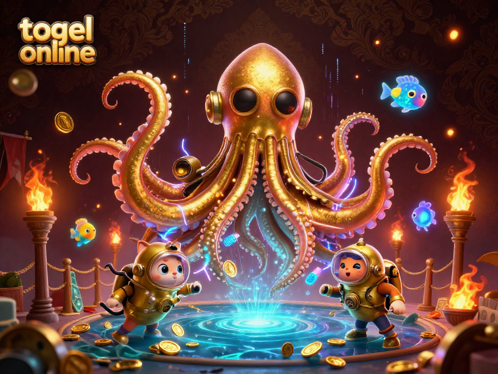 Engage with togel online through a dynamic scene filled with adventure and treasures.
