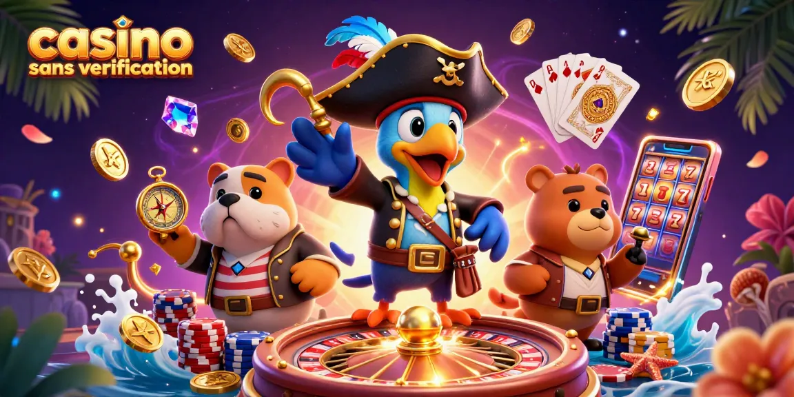 Jouez au casino sans vérification et découvrez des gains rapides avec des jeux animés et des bonus attractifs.