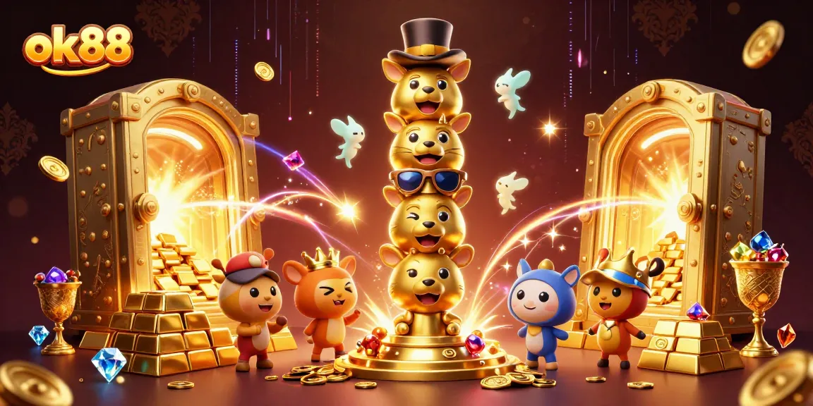 Win big at ok88 with vibrant casino-themed riches and exciting game elements.