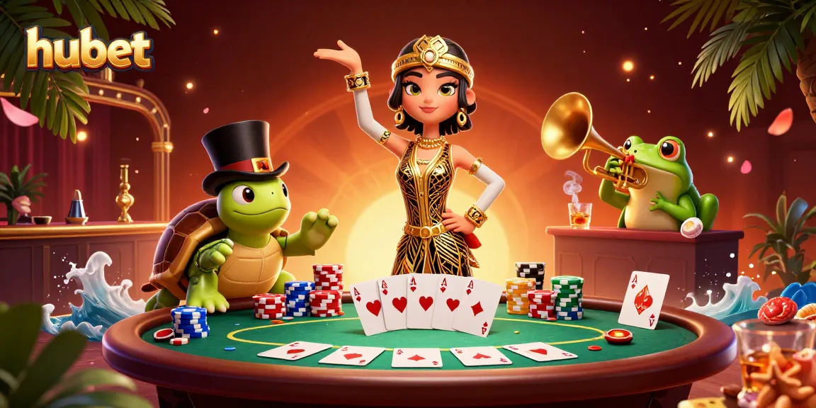 Participate in winning strategies with hubet's exciting poker scene, showcasing thrilling gameplay.