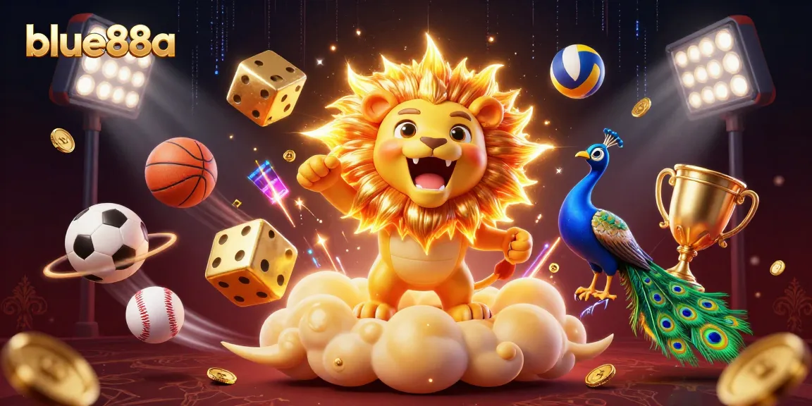 Experience winning dynamics with blue88a in this vibrant, exciting casino scene