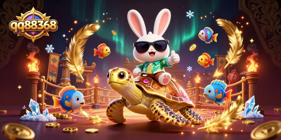 Experience thrilling betting adventures with qq88368's vibrant casino scene featuring luck and excitement.