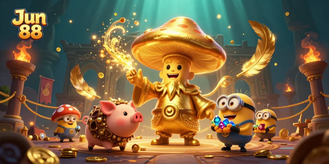 Experience thrilling wins with Jun 88, featuring a magical casino realm filled with treasures and adventure.