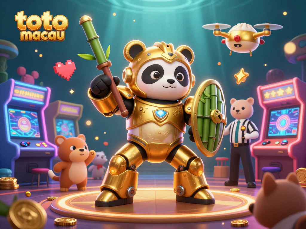 Engage in lively casino action with toto macau and dynamic characters in a vibrant gaming arena.