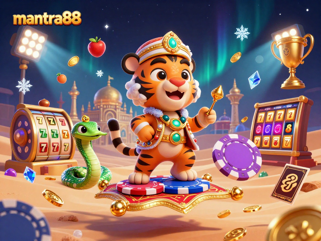 Experience the excitement of mantra88 with dynamic slot games featuring a vibrant Arabian Nights theme and jackpot elements.