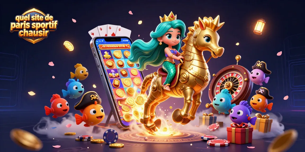 Quel site de paris sportif choisir, illustration animée captivante de paris sportifs avec des personnages ludiques et des éléments de casino.