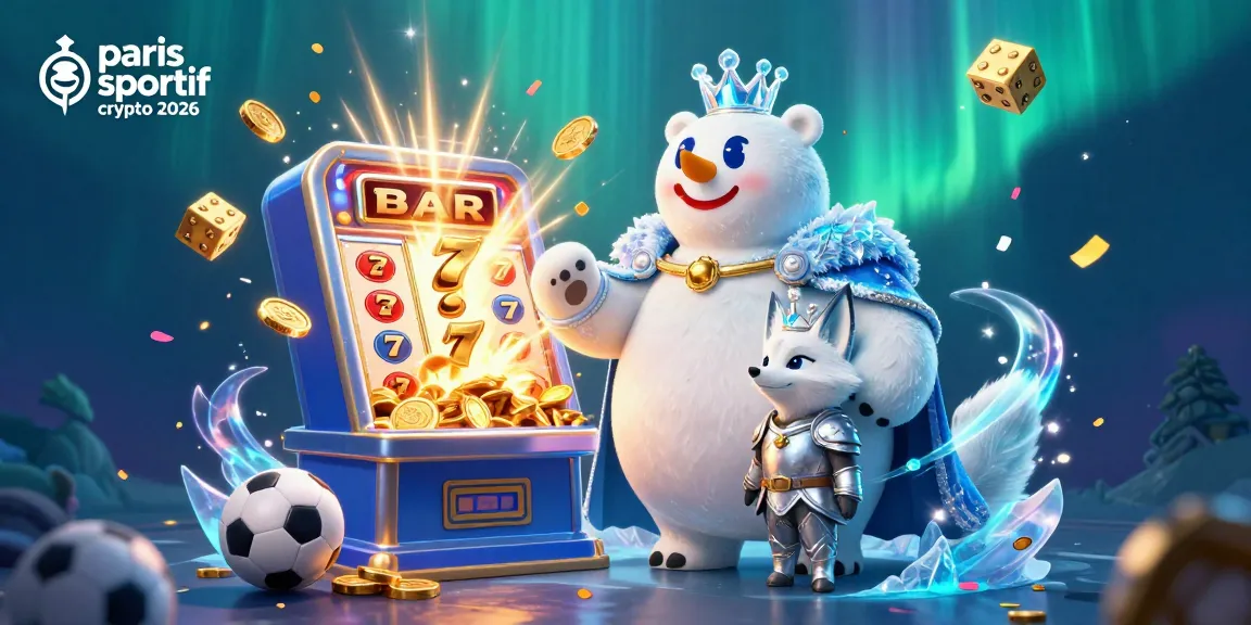Engage in paris sportif crypto 2026 with a vibrant depiction of gaming elements and dynamic characters.