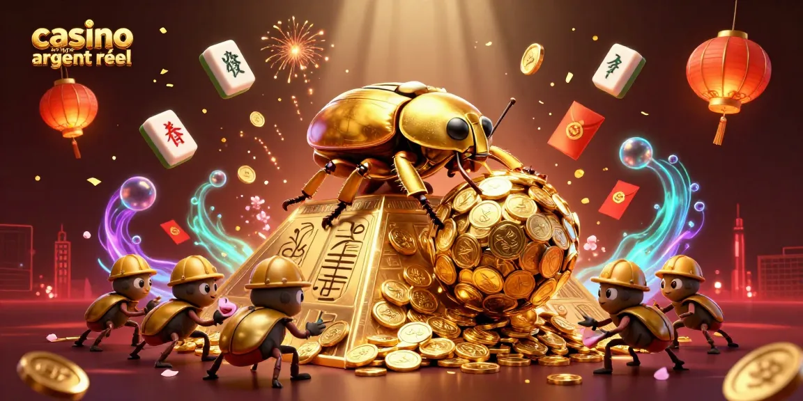 Plongez dans le monde du casino en ligne argent réel avec une scène dynamique et luxueuse de jeux.