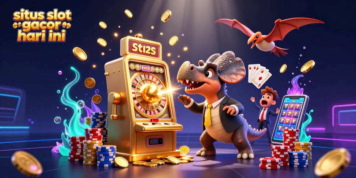 Catch the action at situs slot gacor hari ini as a pachycephalosaurus triggers a jackpot with golden coins.
