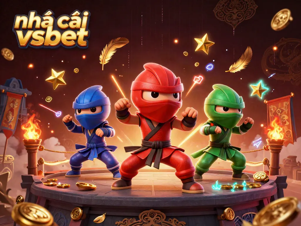 Experience thrilling action at nhà cái vsbet with dynamic ninja chameleons in an engaging casino scenario.