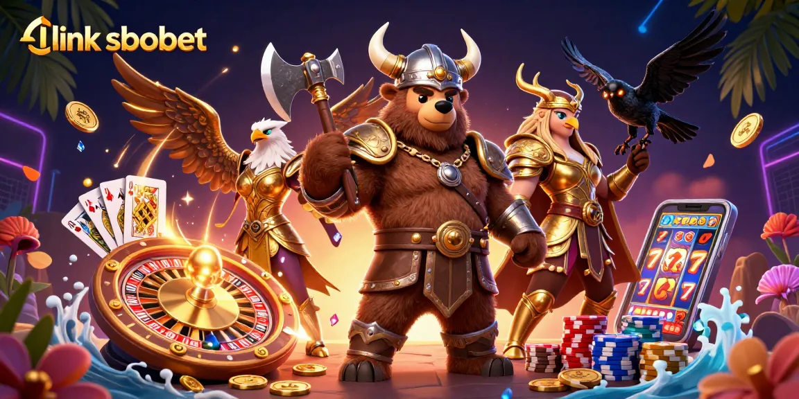 Engage in thrilling sports betting with link sbobet at an immersive online casino.