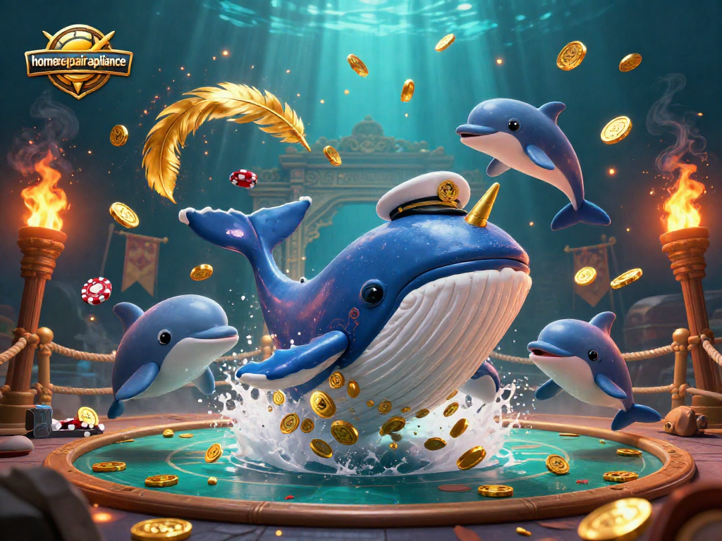 Engage in dynamic gambling strategies with homerepairappliance's playful casino-themed characters.